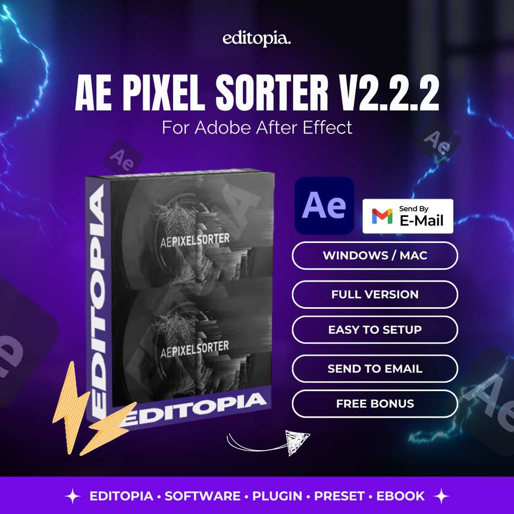 AE Pixel Sorter v2.2.2  Win/Mac