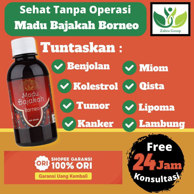 

Madu Bajakah Borneo Asli Original Atasi Kanker Tumor Benjolan Kolestrol Lipoma Atsma Kelenjar isi 250gr