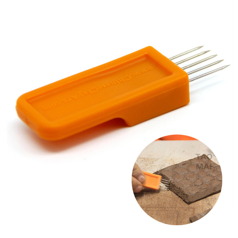 

Pottery Clay Block Bonding Tool Steel Needle Used for Clay Sculpture Connecting Clay to Make Scratch Tools craft tools