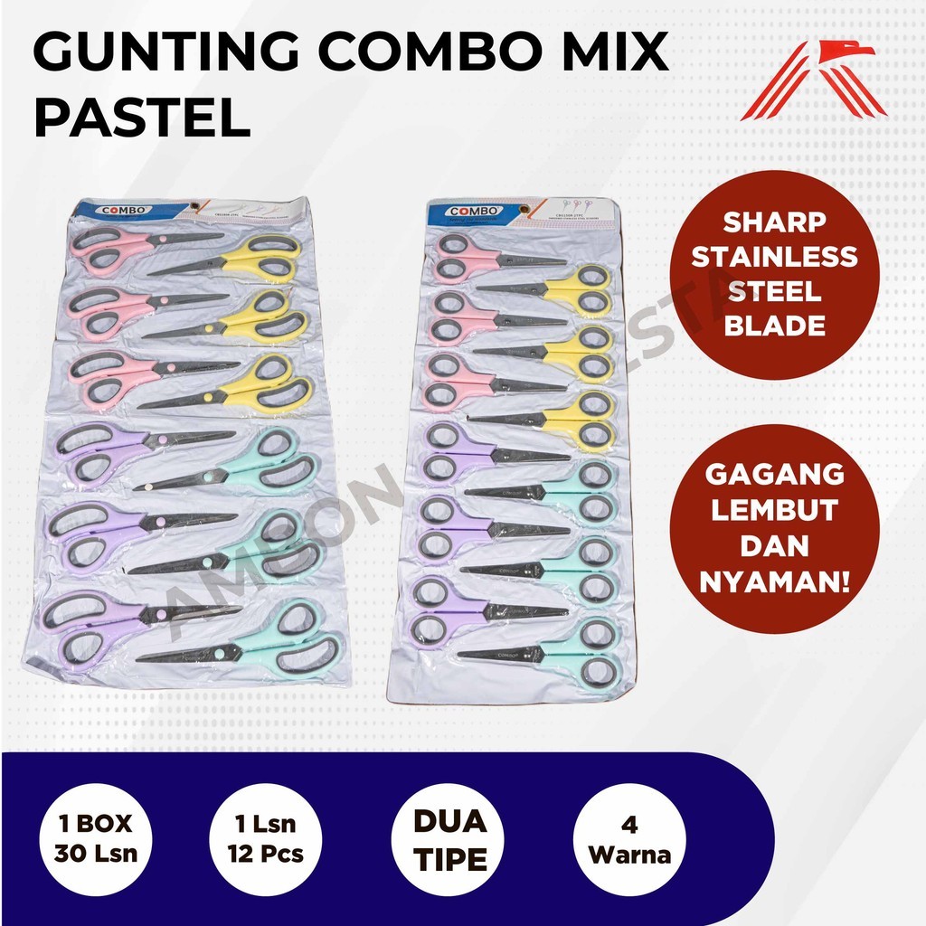 

Gunting Combo Warna Pastel