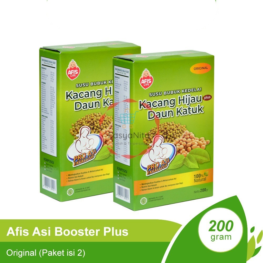

AFIS Sari Bubuk Kedelai + Kacang Hijau 2 pcs / Pelancar ASI Booster Minuman Herbal Ibu Menyusui - Fasyanita Denpasar