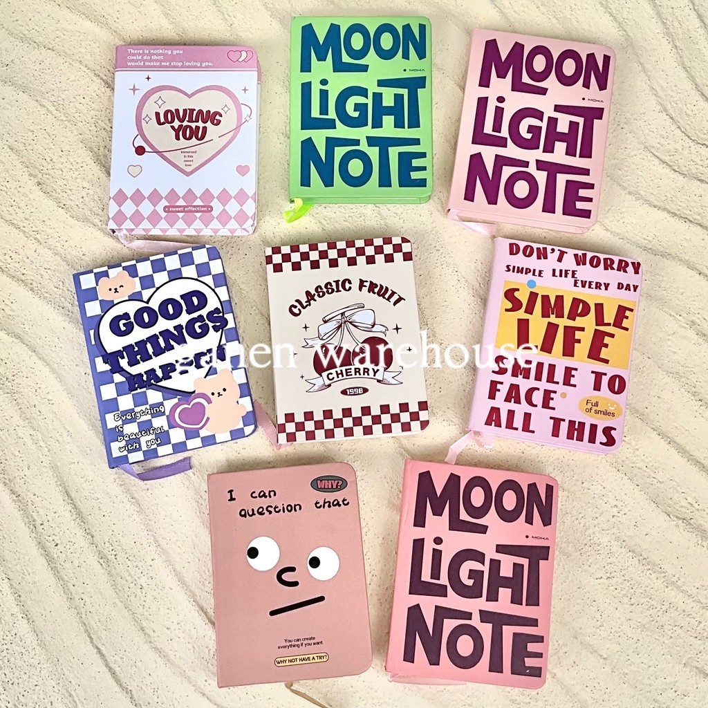 

[GW] Moonlight A7 Notebook Mini Pocket Buku Tulis