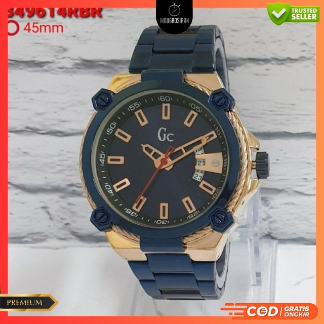 ( Best Seller ) Jam Tangan Pria Gc B-9614L Semi Sport Tanggal Aktif Terbaru