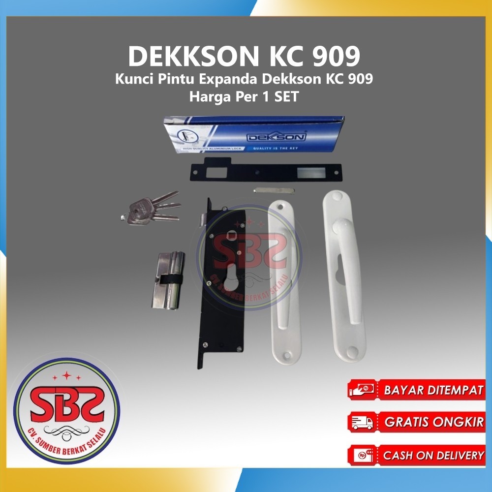DEKSON DEKKSON KC909 Kunci Pintu Expanda Dekkson KC 909 White