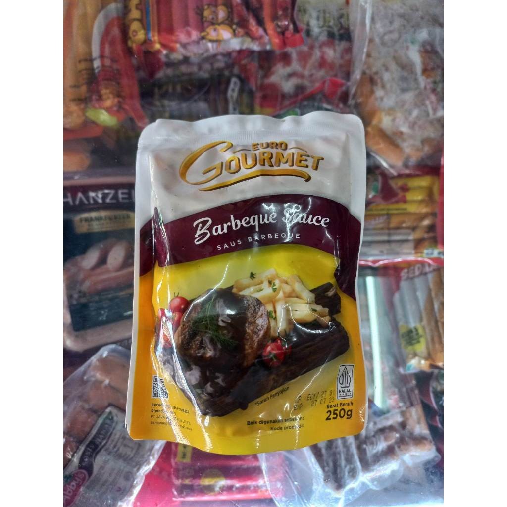 

Euro Gourmet Saos Barbeque BBQ 250g Pedas Gurih