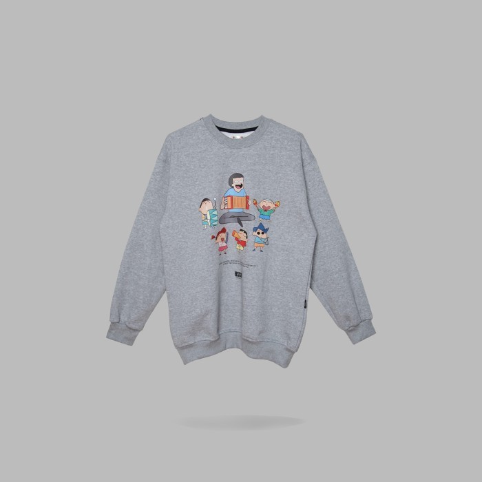 HSCO Crewneck Shinchan X Tahilalats Music - XL