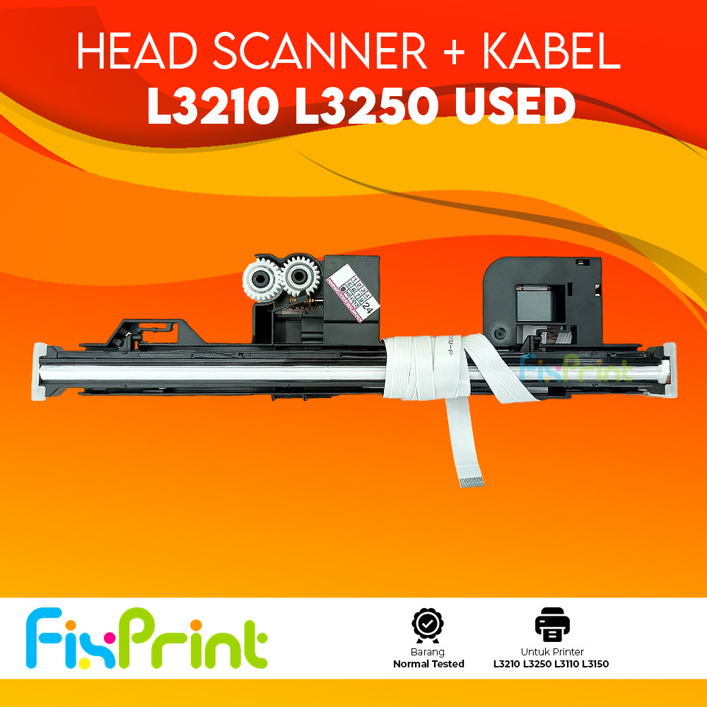 SET Head Scanner + Kabel Scanner Printer Epson L3110 L3150 L3210 L3250 L3256 L3216 Bekas