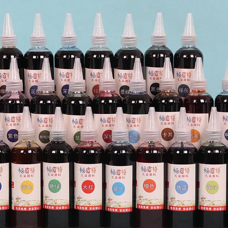 

Oncentrated Fabric Dye Clothing Refurbished Coloring Agent Cotton Linen Pigment Paint For Fabric Tie-Dye Handmade Supplies