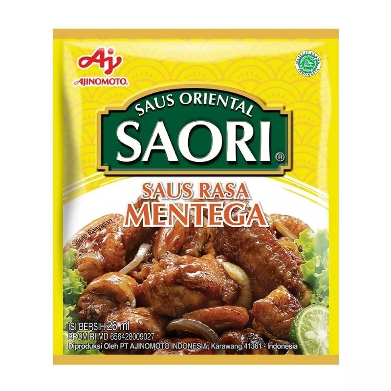 

Saori Saus Rasa Mentega Sachet 26ML