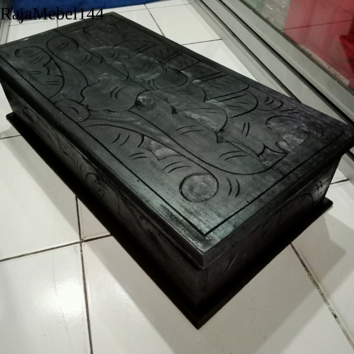 

Kotak Box Kayu Ukir Tempat Penyimpanan Keris Pusaka Multifungsi free ongkir
