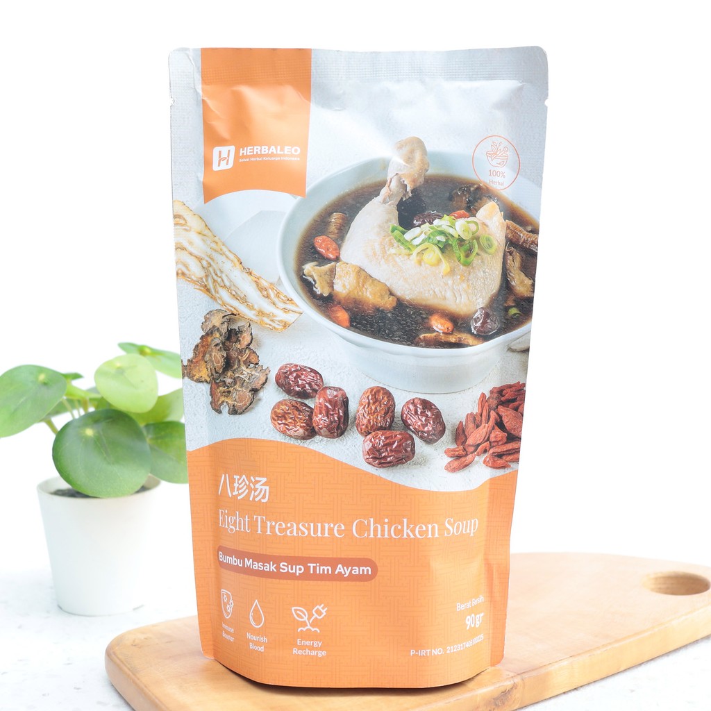 

90G EIGHT TREASURE CHICKEN SOUP - HERBALEO