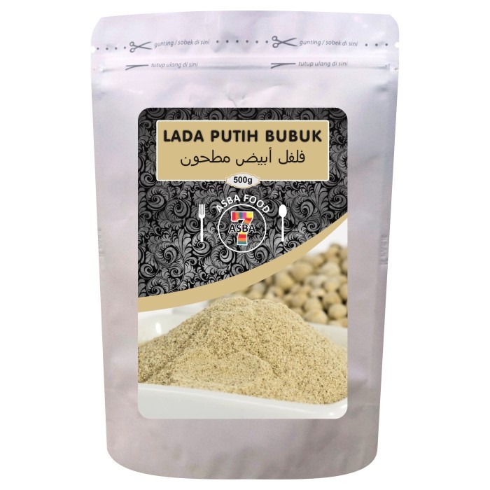 

ASBA LADA PUTIH BUBUK 500 GR