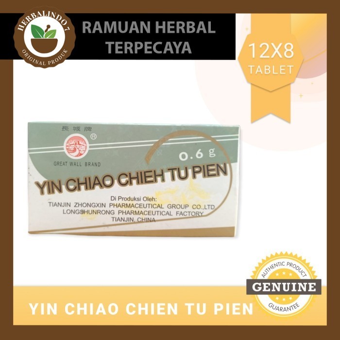 

ECERAN- YIN CHIAO CHIEH TU PIEN OBAT PLU / DEMAM ORIGINAL PRODUK