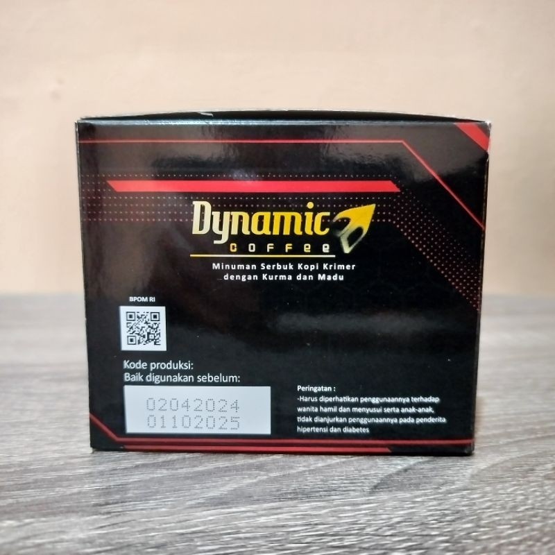 

DYNAMIC COFFEE 1 BOX ISI 10 SACHET ORIGINAL KEMASAN TERBARU