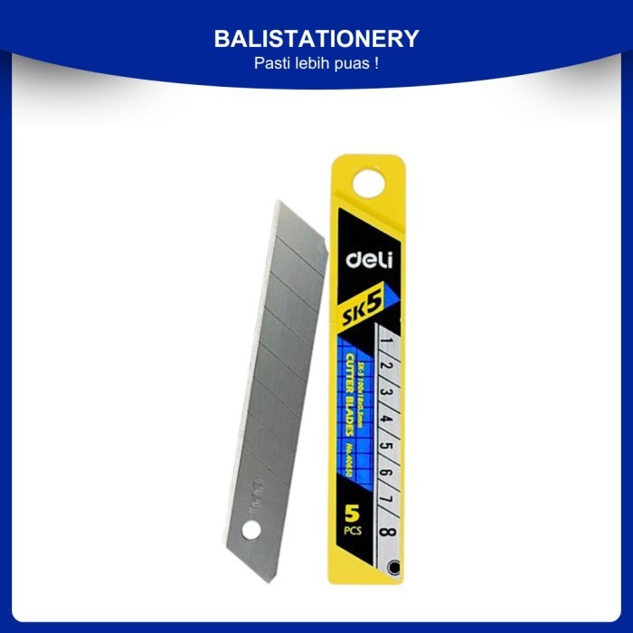 

isi Cutter DELI - W40650 / Besi Isi Cutter 5 pcs