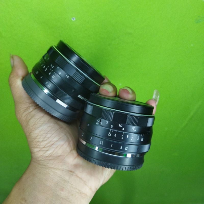 LENSA FIX MEIKE 35MM F1.7 MIRRORLESS SONY FUJIFILM NIKON CANON TERMURAH