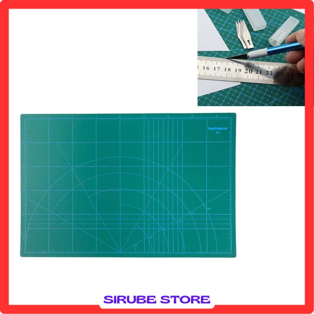 

Taffware Alas Potong Work Cutting Mat Pad A3 45x30cm - GKSA3