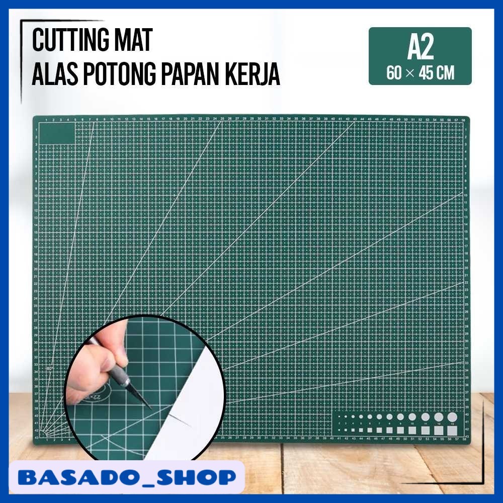 

Taffware Working Pad Cutting Mat Alas Potong Papan Kerja A2 60x45cm - QJ3