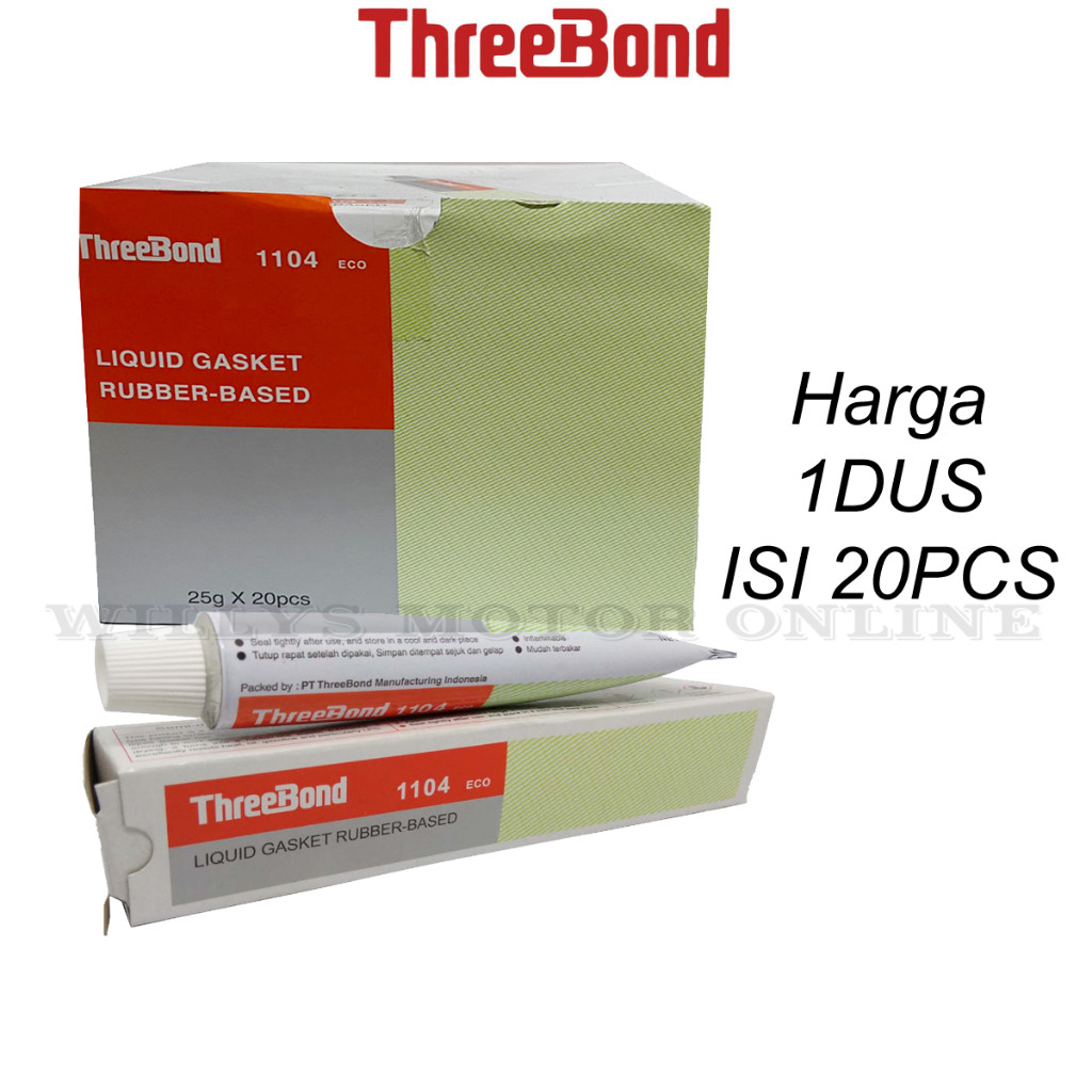 

ucl_gramari - lem threebond 1104 25gr 1 dus - lem paking gasket tribon 20 pcs