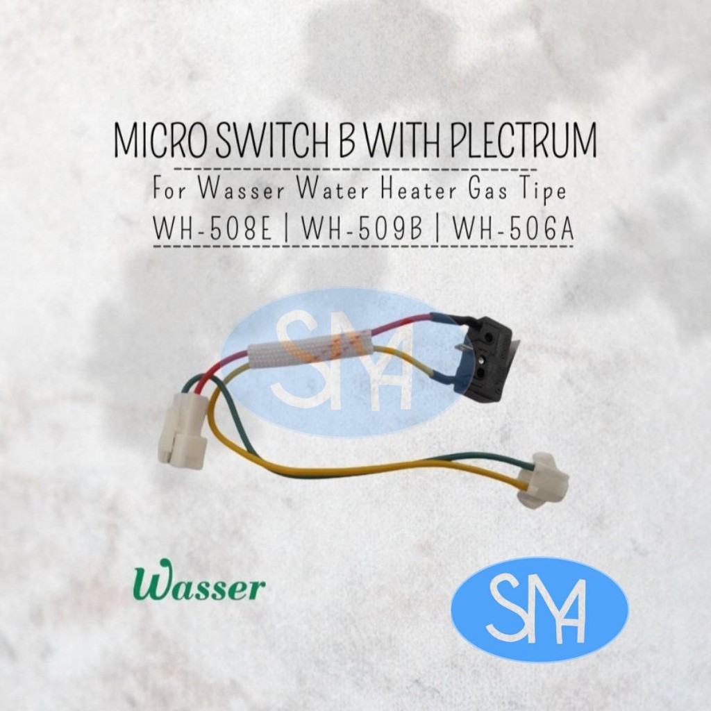 Micro Switch B for Wasser Water Heater gas competible for WH-508E | WH-509B | WH-506A