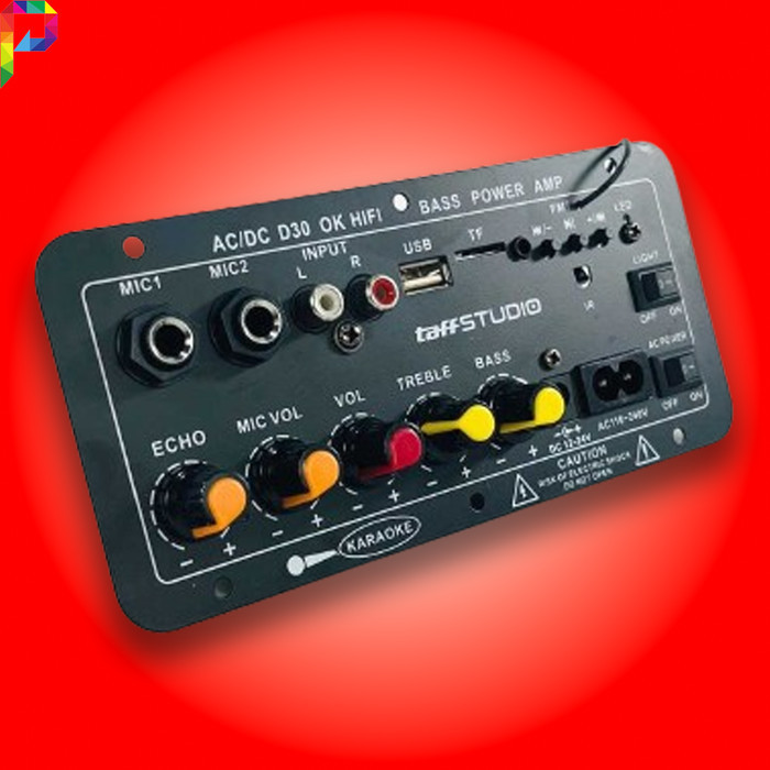 Kit Blutut Ampli Amplifier Board Bluetooth Audio USB Subwoofer DC 12-24V