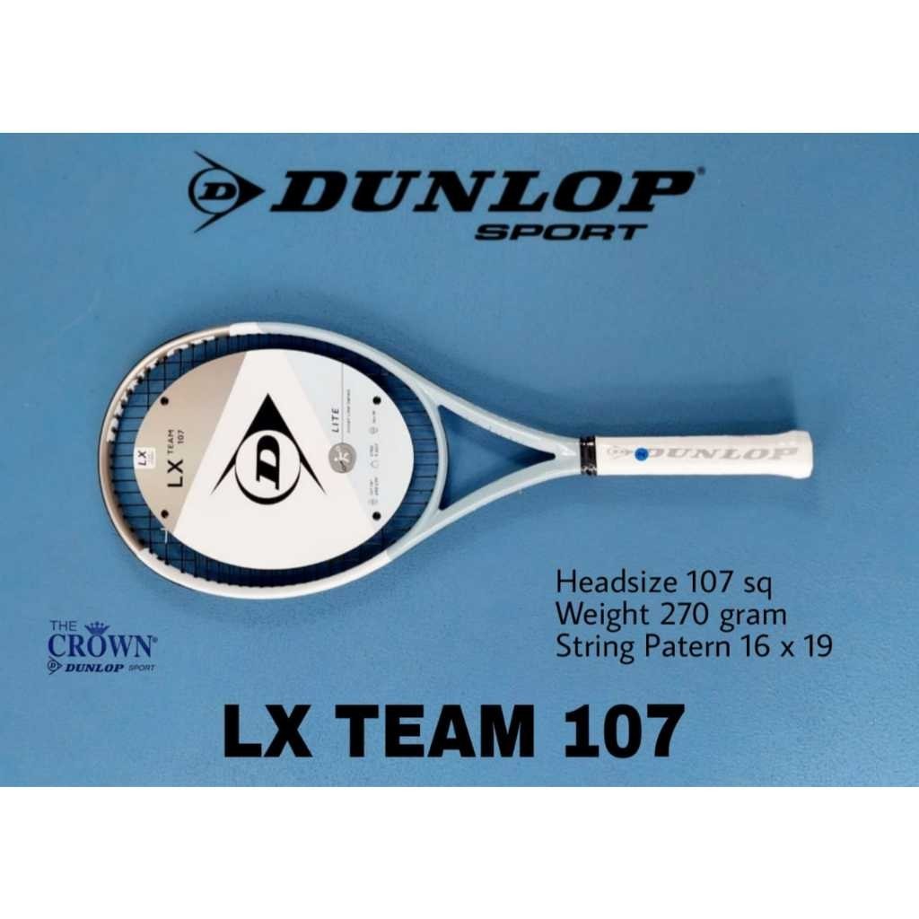 Raket Tenis DUNLOP LX TEAM 107 Tennis 100% ORIGINAL DUNLOP