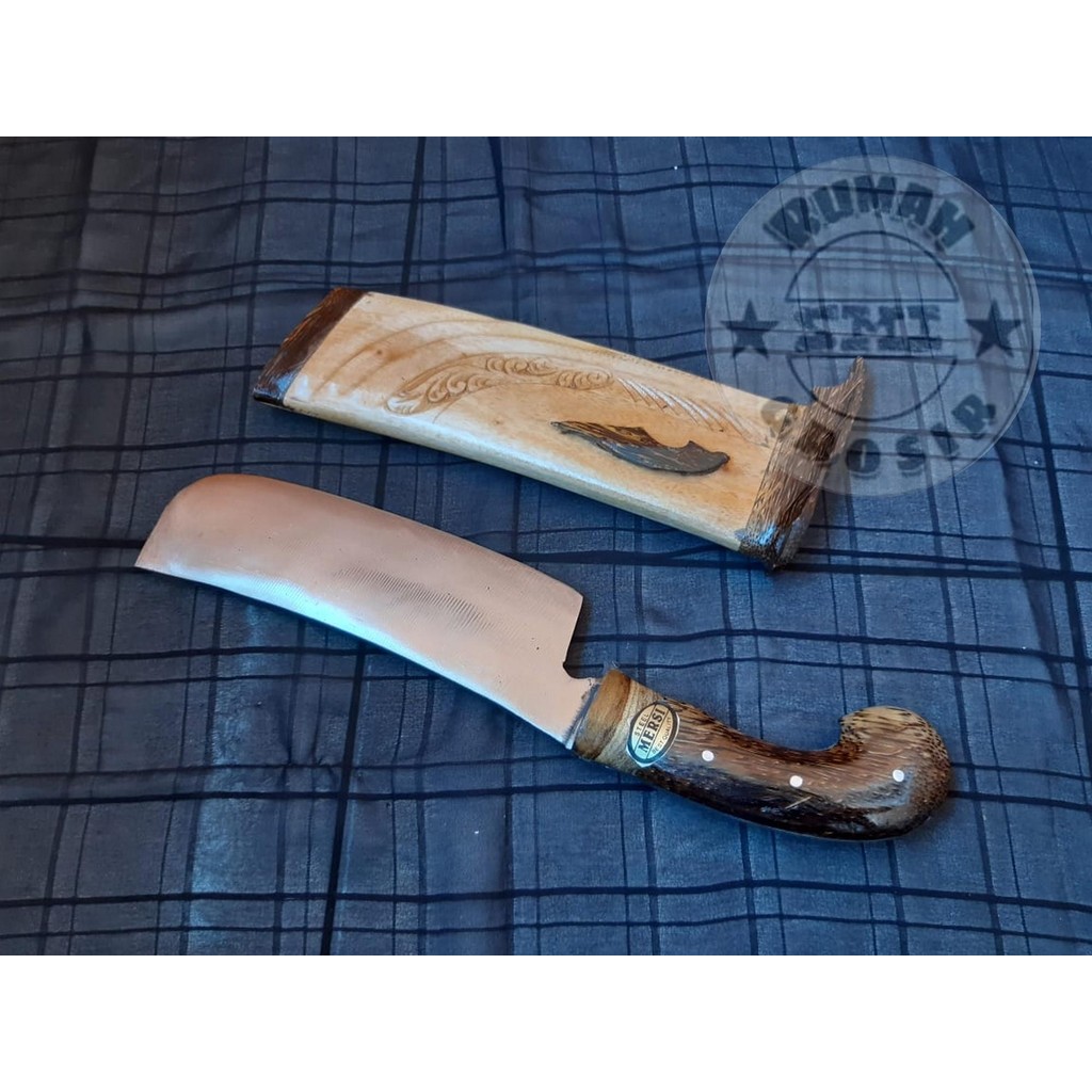 GOLOK HAMBALAN - GOLOK CACAH CHOPPER DAGING TULANG HEWAN FULL TANK BAJA PER ASLI CIBATU