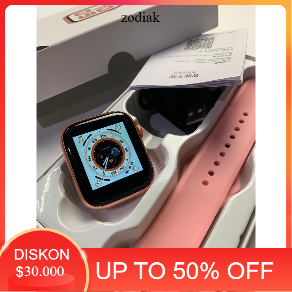 【COD】【Buy 1 get 1 free strap】Jovitech Jam Tangan Smartwatch T500/T55 same model Bluetooth ios & andr