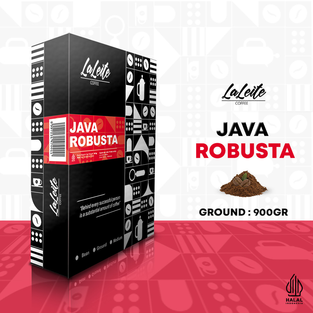 

Kopi Java Robusta 900gr Bubuk(Ground)