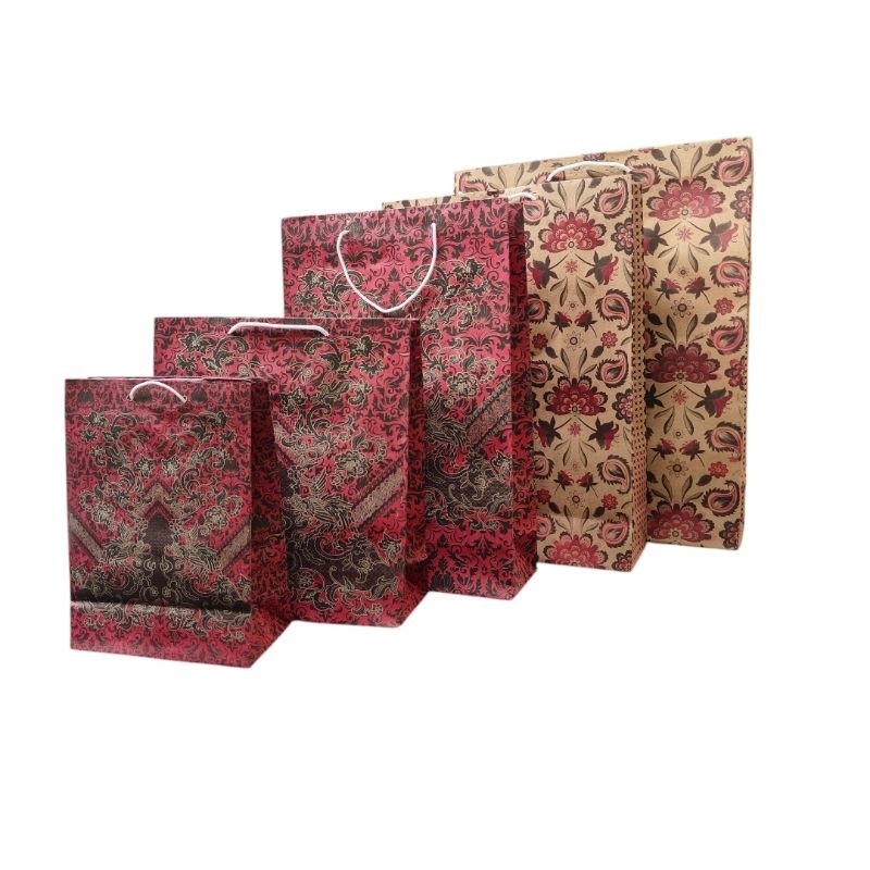 

(Perlusin) Paper Bag Batik / Tas Kertas Motif Batik