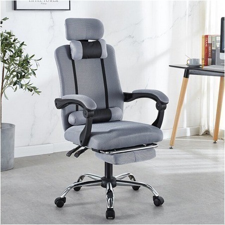 Kursi Kerja Kantor Staff Dengan Headrest Plus Bantal Headrest / Kursi Kantor Kursi Gaming Kursi Dire