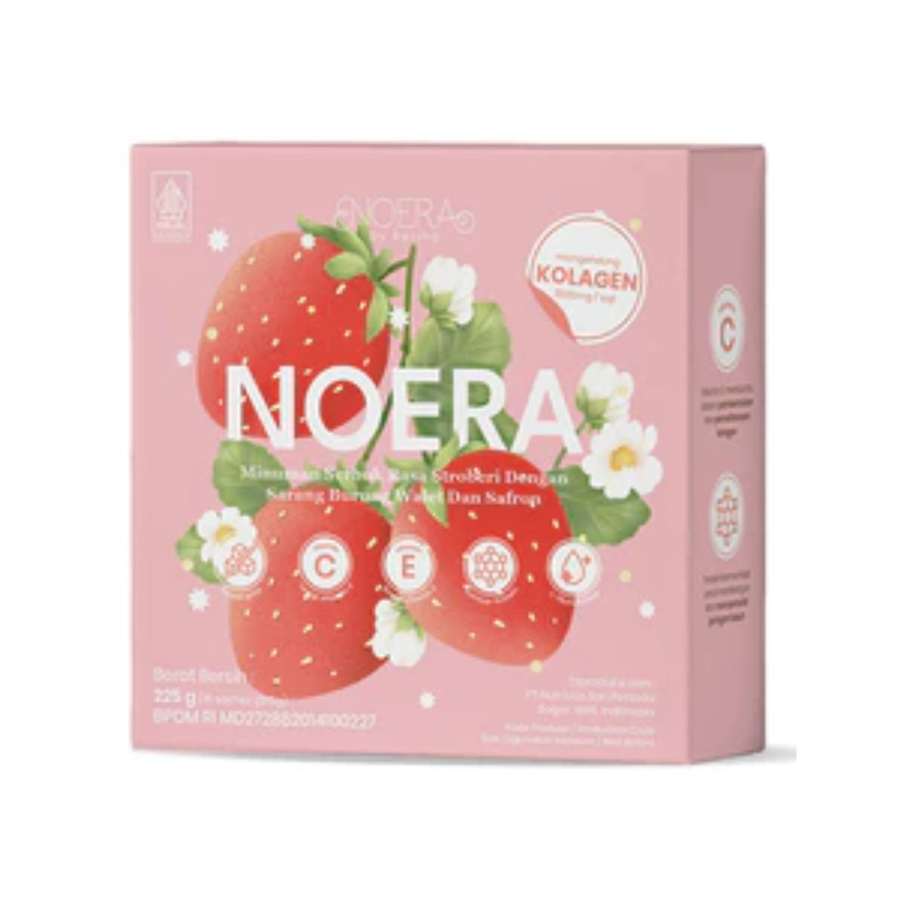 

Noera Collagen Drink With Birdnest and Saffron Extract Improved Formula | Minuman Kolagen Glutathione Pencerah Badan