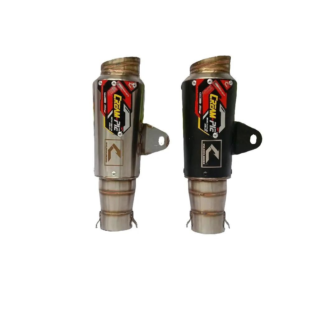 Silincer  knalpot Creampie inlet 50mm silincer Only untuk Motor - Motorcycle Racing| knalpot silince