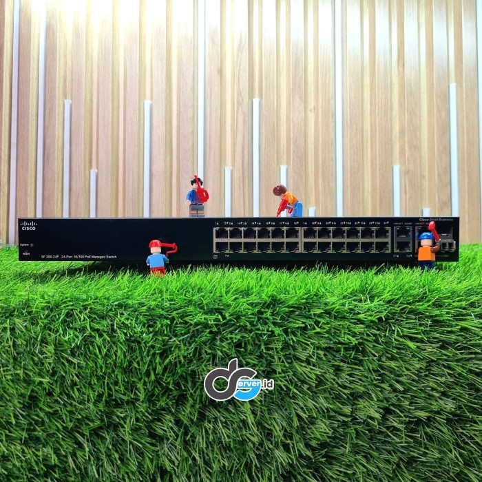 Cisco SF300-24P 24 Port 10/100 PoE Managed Switch