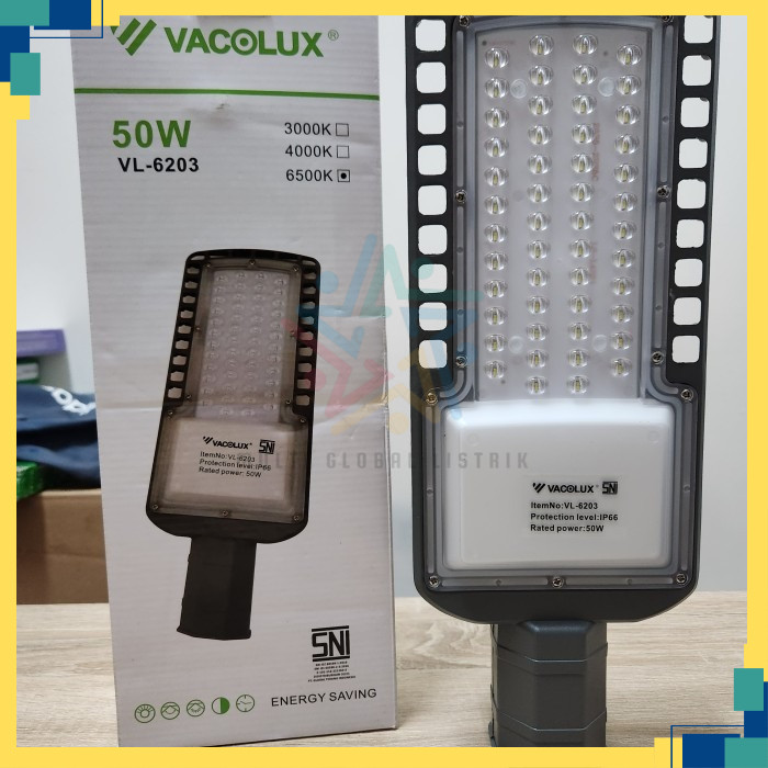 VACOLUX LAMPU JALAN PJU LED 50W 100W / KAP PJU LED 30W 50 WATT 100 WATT - 100 WATT