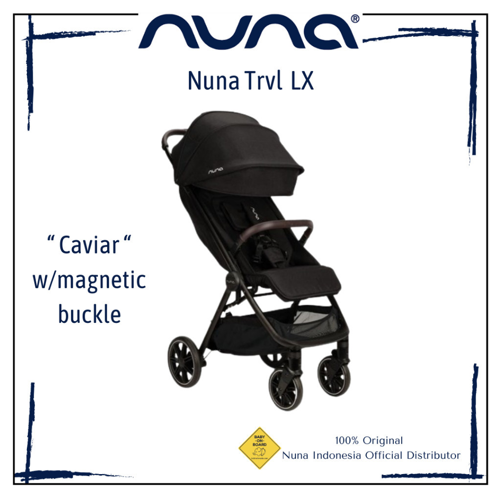 Nuna Trvl LX Stroller / Kereta Dorong Bayi