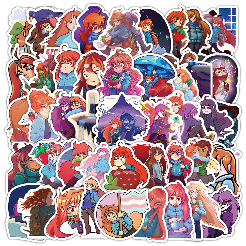 

10/30/50pcs Game Celeste Cartoon Stickers Decals for Notebook Luggage Fridge Laptop Waterproof Cool Vinyl Kid DIY Sticker Packs