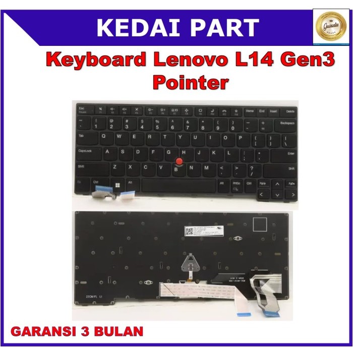Keyboard Lenovo Thinkpad L14 Gen3 Gen 3 Gen4 Gen 4 T14 Gen3 Gen 3 Pointer Backlight - Pointer