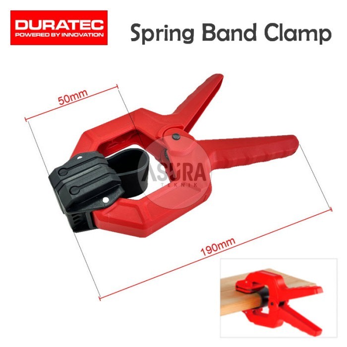 SPRING BAND CLAMP 623 DURATEC KLIP PENJEPIT CATOK JEPIT KAYU