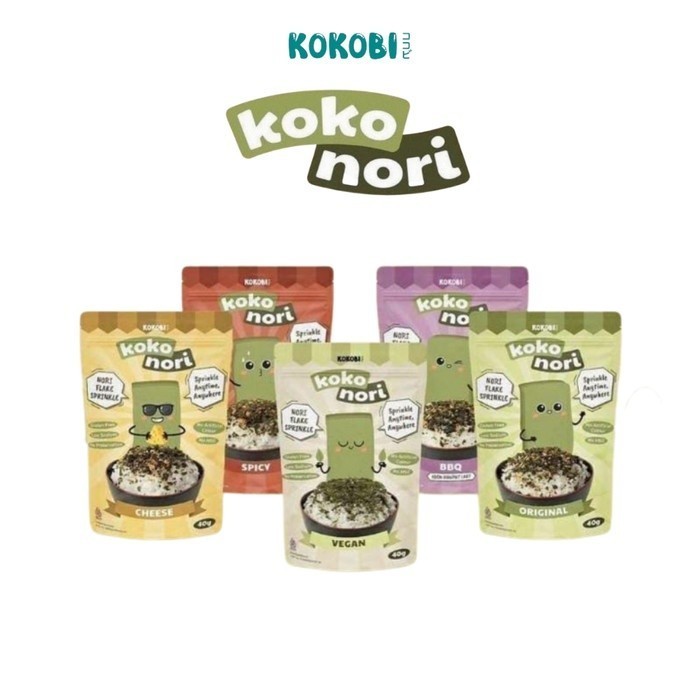 

Kokobi Koko Nori Seaweed Sprinkle Abon Rumput Laut 40gr