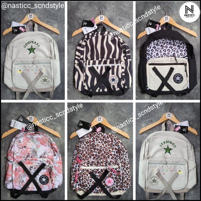 Big Ramadhan Sale TAS CONVERSE / TAS CONVERSE MOTIF BINTANG/ TAS CONVERSE LEOPARD