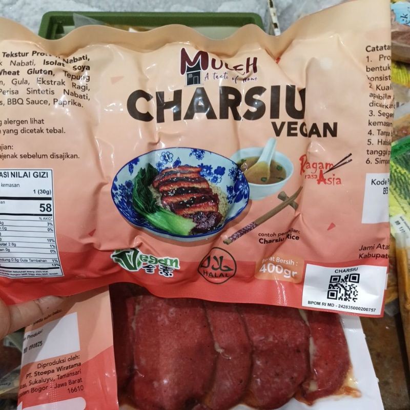 

Veggieway Charsiu Javanese BBQ Meat Vegetarian