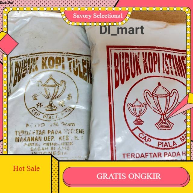 

【SAVORY】DISKON!! Bubuk Kopi Tulen Cap Piala Mas 250 gr