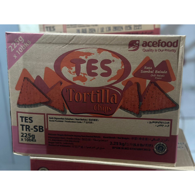 

1 DUS TORTILLA 225gr x 10 (TES) (SAMBAL BALADO)
