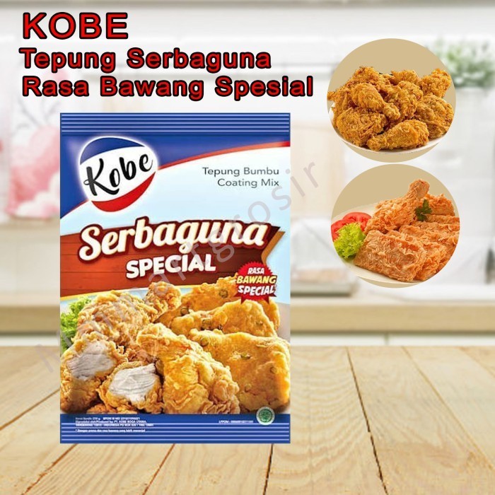 

New Item (S) KOBE TEPUNG SERBAGUNA BAWANG SPECIAL 210G