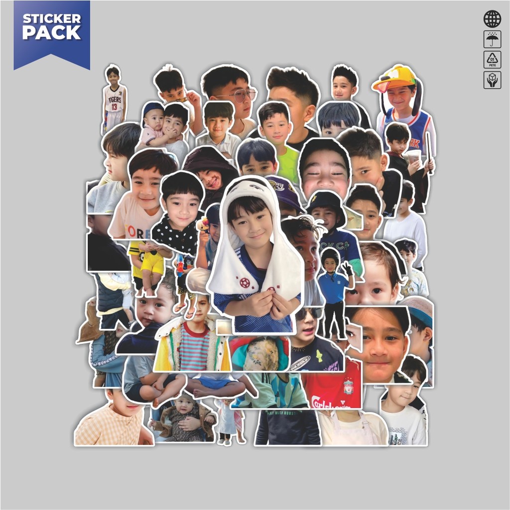 

[100PCS]Stiker Pack Stiker Rafathar Malik Ahmad Aesthetic Vinyl Anti Air Dekorasi Sticker Laptop Buku Journal Koper Helm Casing HP Gitar Helm Skateboard
