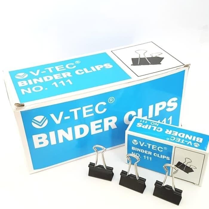 

BINDER CLIP V-TEC NO.111 PAK