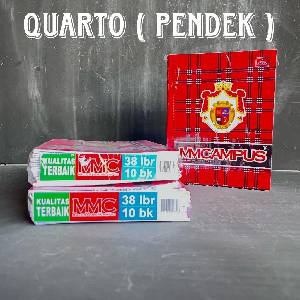 

New Buku Tulis MMC 38 Lembar Campus ( Pak 10 Buku ) [ Original ]Premium