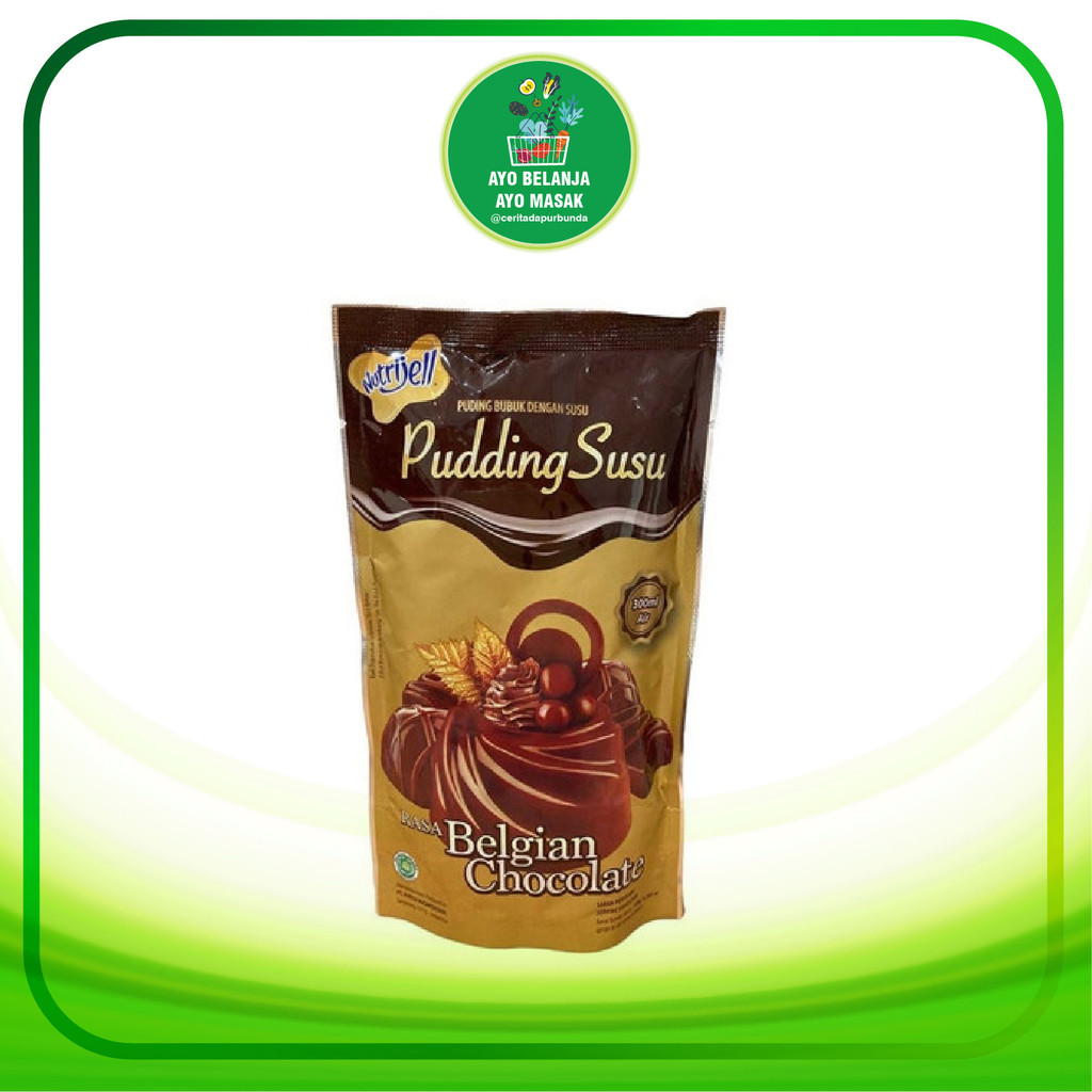 

Puding Susu Nutrijell Belgian Chocolate kemasan 130 gram