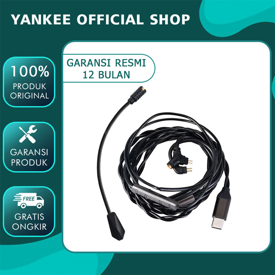 Kinera Celest Ruyi Pro Professional Earphone Upgrade Cable With Boom Mic